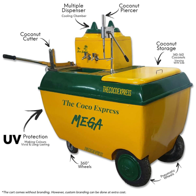 Mega Coconut Water Cart